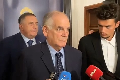 Milorad Dodik i Iddo Netanyahu (Screenshot: Facebook)