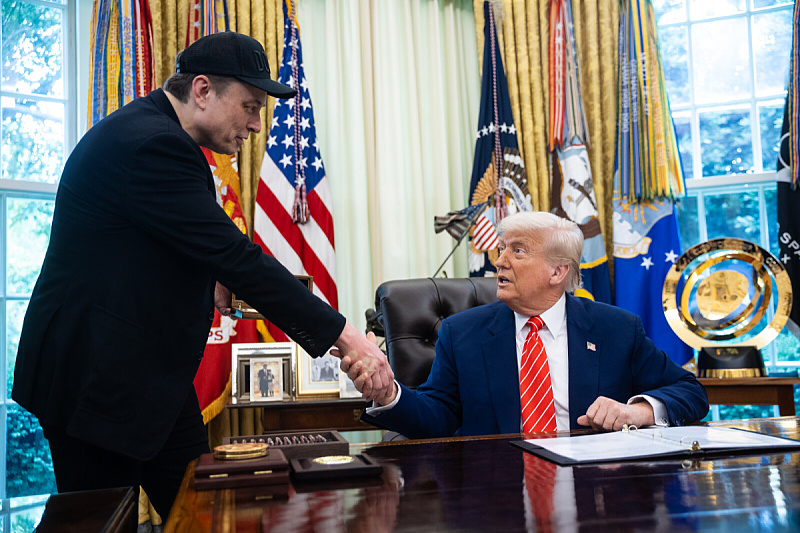 Elon Musk i Donald Trump (Foto: EPA-EFE)