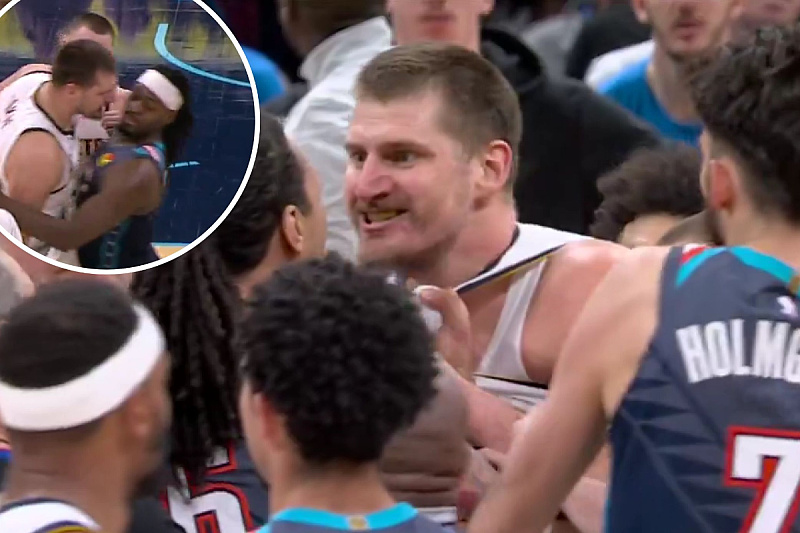 Jokić je bio bijesan zbog poteza Dorta (Screenshot/ESPN)