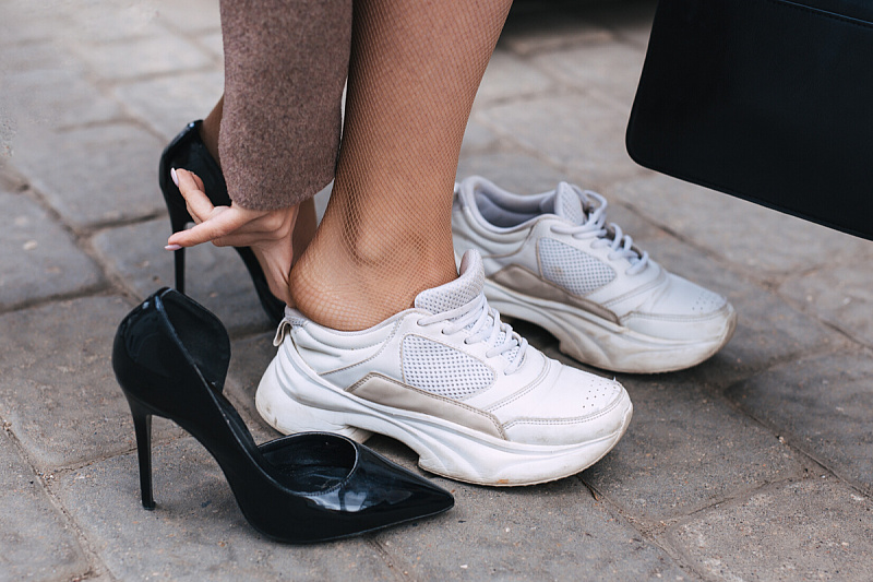 "Heels and shoes 'only when we have to': How sneakers became the most popular footwear we have"