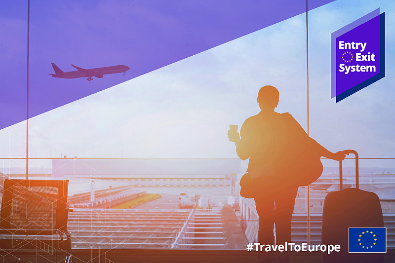 The new EU entry and exit system fully comes into force on April 10: It will be active at all border crossings.