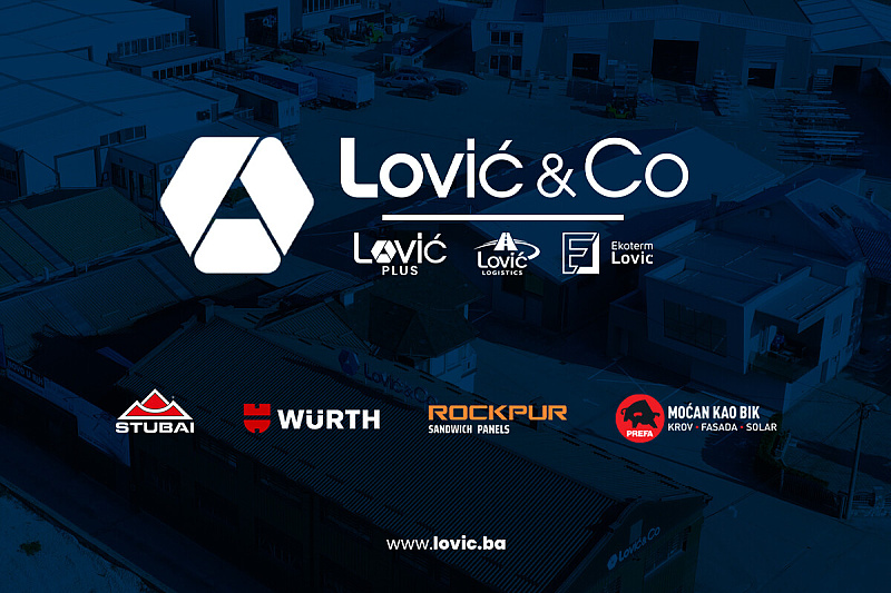 Lović & Co becomes the authorized distributor of PREFA aluminum systems in Bosnia and Herzegovina.