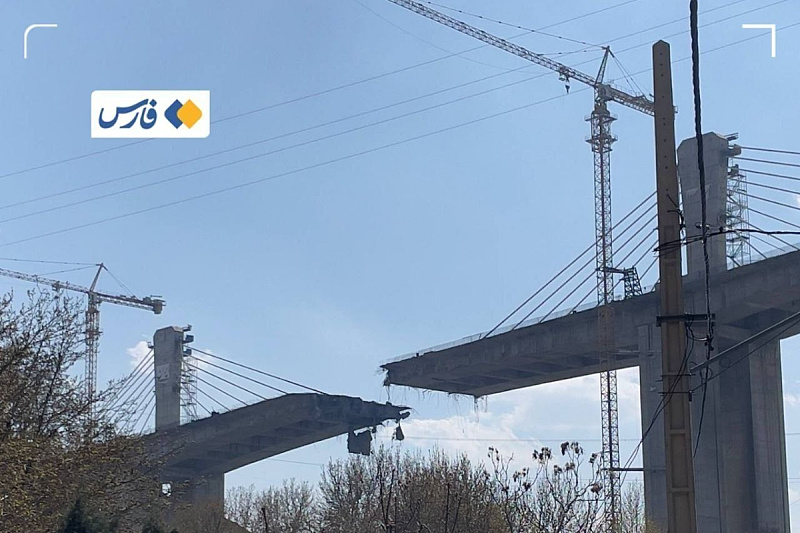 In the US-Israeli attacks on Iran, the tallest bridge in the Middle East was hit.