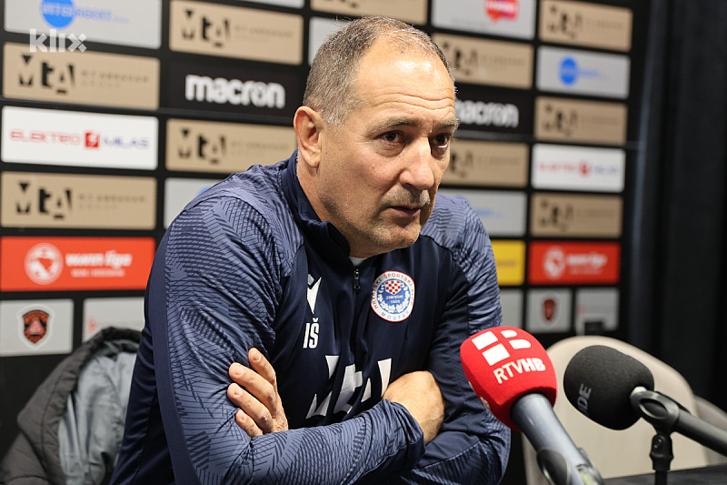 Stimac announced the Mostar derby, surprised by the question about a possible dismissal.