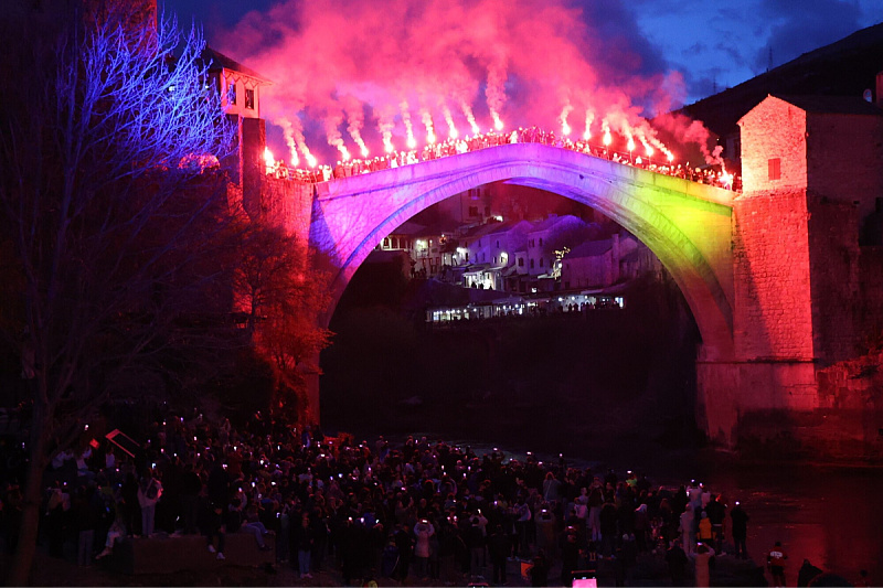 The Old Bridge looks spectacular at the Barbares reception, the selector promised he will never let us down.