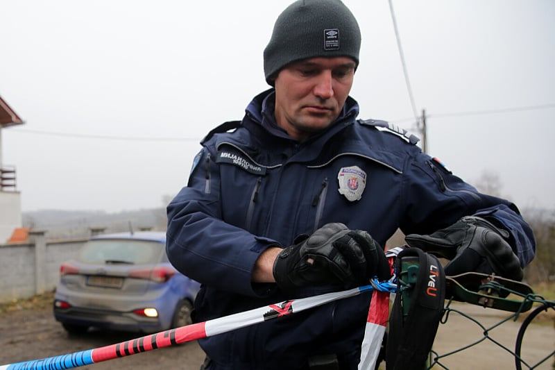 In Serbia, a suspect has been arrested for raping a girl who was driving him in a taxi.