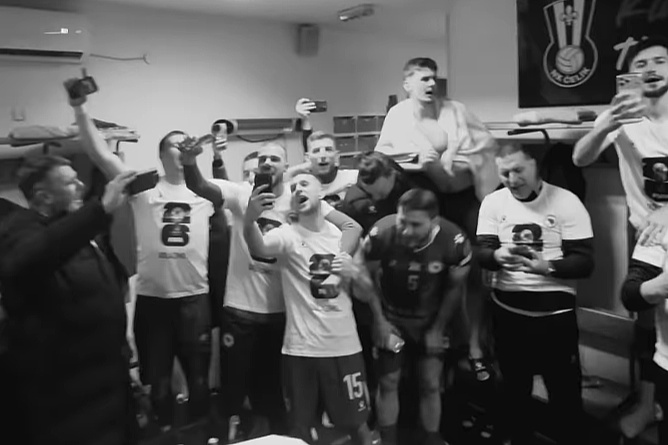 Vasilj's message will long resonate in Bosnia and Herzegovina, and he also published a brilliant video of the locker room celebration.
