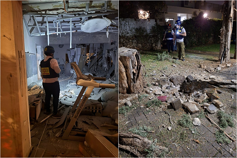 Iran has again fired a cluster munition missile at Israel: Damage inflicted in numerous locations.