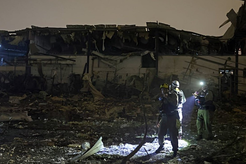 Direct hit: Iranian rocket levels drone factory in Israeli city of Petah Tikva