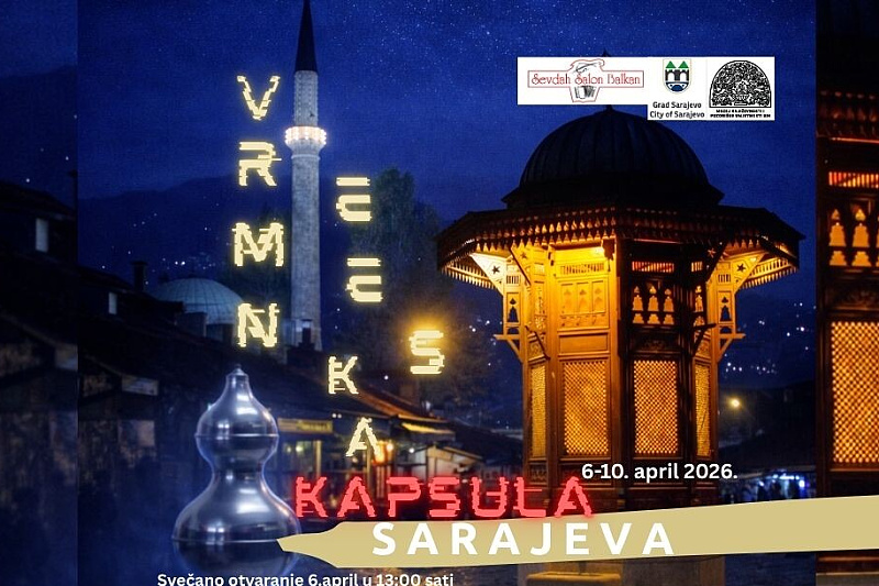 The "Sarajevo Time Capsule" exhibition on April 6 at the Museum of Literature and Performing Arts of Bosnia and Herzegovina