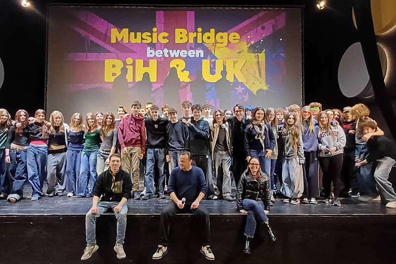Sarajevo-London Music Bridge: Sarajevo Pop Rock School Connects Youth, Cultures, and the Future