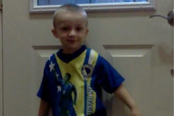 This is a photo of the boy being called up by all of Bosnia and Herzegovina: His role model is Džeko, and he could be his successor.