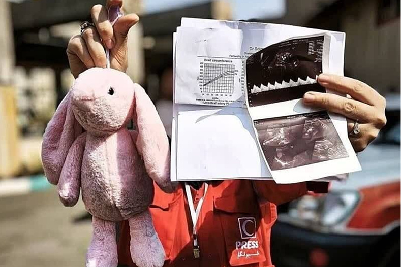 Shocking confession from a rescuer in Tehran: "From one hand I pulled out her ultrasound report, from the other a plush bunny."