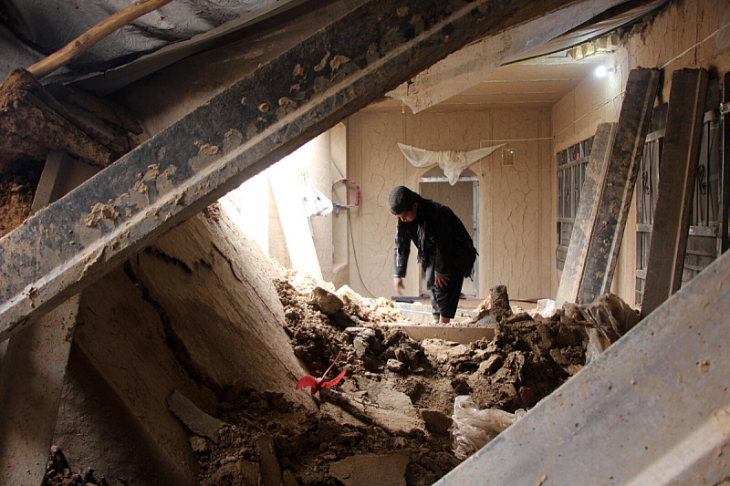Earthquake hits Afghanistan, eight members of one family killed.