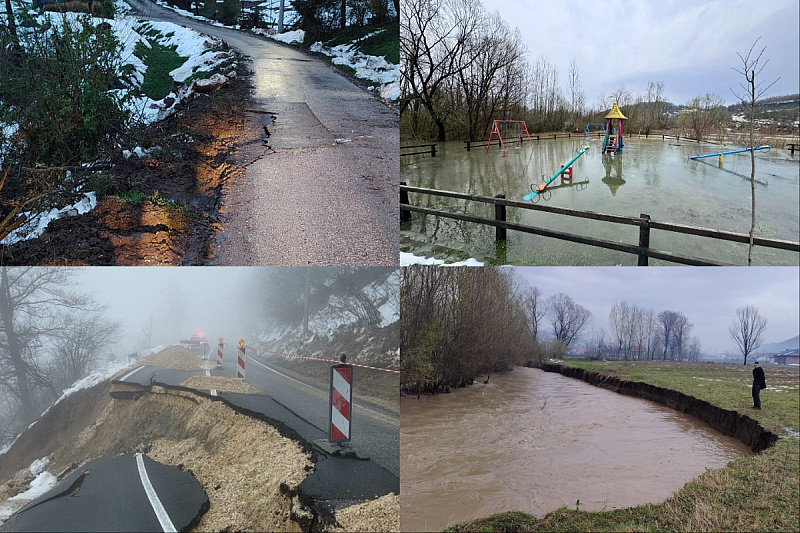 Landslides, rockfalls, and river overflows: Traffic halted on numerous sections due to hazardous road conditions.