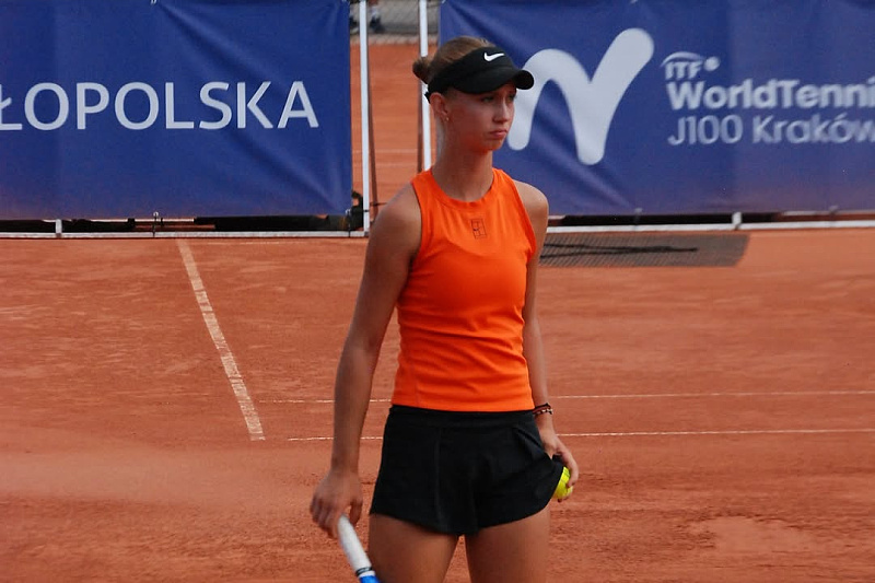 Sensational Tea Kovačević reaches the final of a professional tennis tournament at just 15 years old.