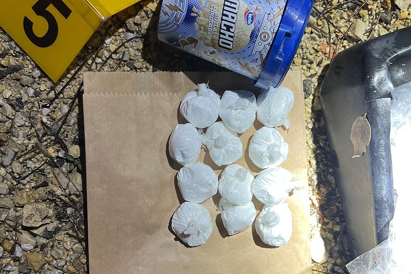 Police found a large quantity of various drugs at a man's residence in Konjic.