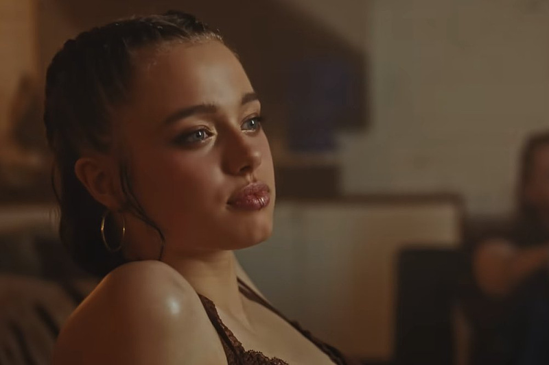 Shiloh Jolie appears in a K-pop star's music video, with online comments highlighting how much she resembles Angelina.