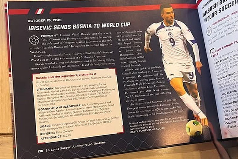 "Size is preserved": Beautiful discovery in American library delights Ibisevic and Bosnia and Herzegovina fans