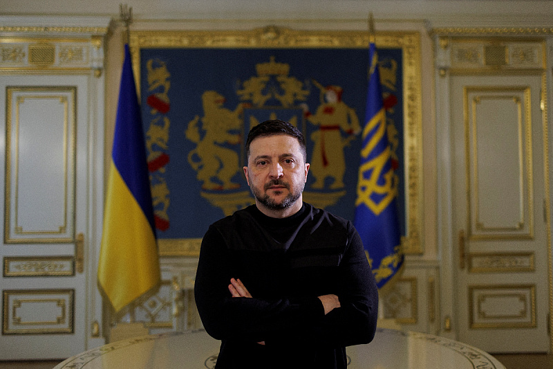 Volodymyr Zelenskyy optimistic: "The situation on the front is excellent, we have thwarted the Russian offensive"