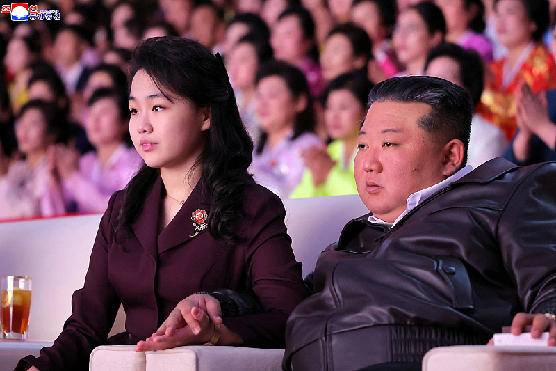 South Korean intelligence service: Kim Jong Un's minor daughter is his successor.