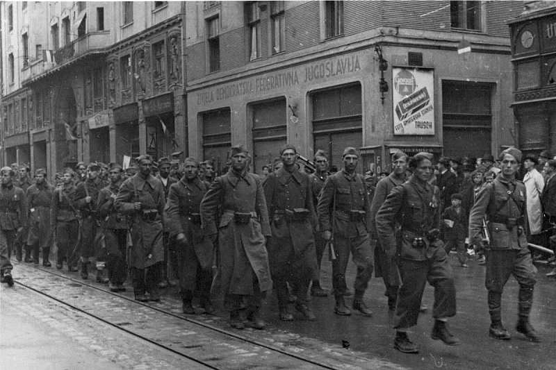 On this day in 1945, the partisans liberated Sarajevo, and the 16th Muslim Brigade was the first to enter the city.