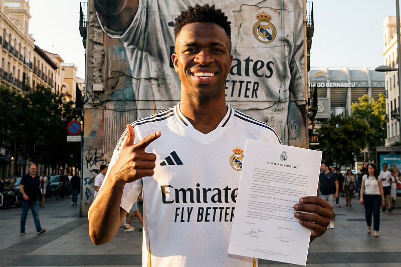 Vinicius has dispelled all doubts: I will renew my contract with Real Madrid, it is my dream club.