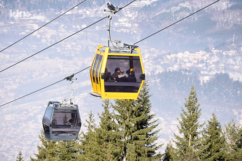 Trebević cable car closed until April 20: Helicopter to be used for service and helipad at Vidikovac