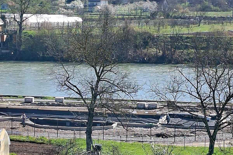Oasis on the Drina Riverbank: See How Work is Progressing on the New Center in Ustikolina