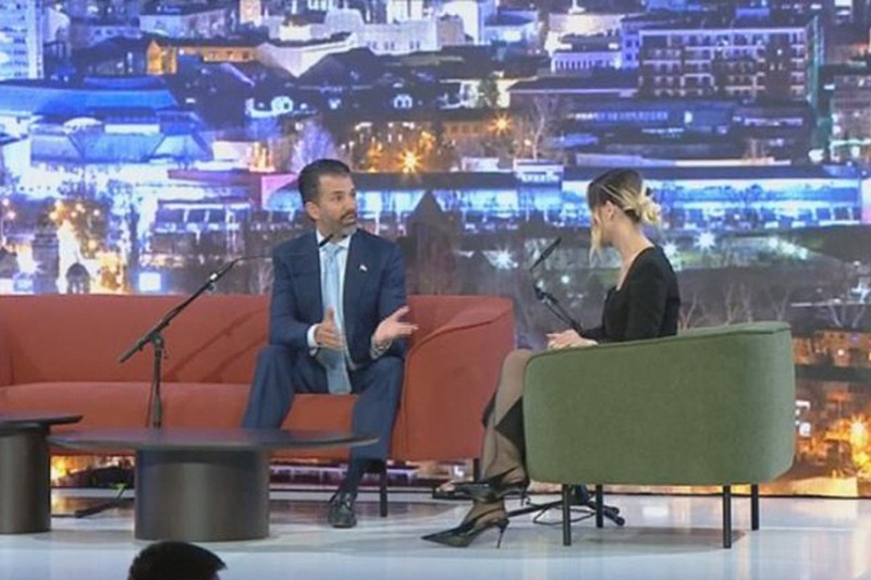 What Donald Trump Jr. talked about in Banja Luka: Cryptocurrencies, communists, AI, and the elections in Hungary