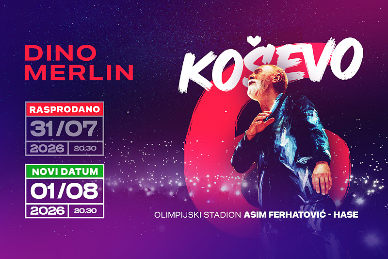 Tickets for the sixth Koševo Dine Merlin go on sale from Monday, April 13th.