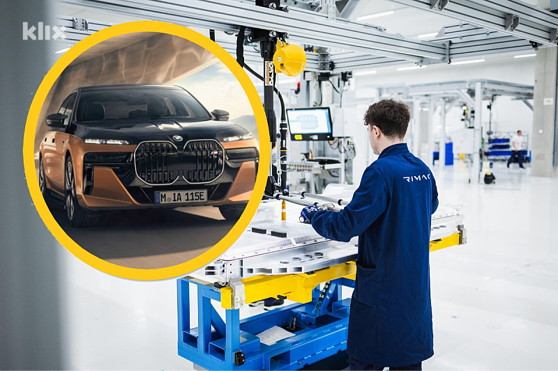 Great recognition for Rimac: Batteries for the redesigned BMW i7 are produced in Croatia
