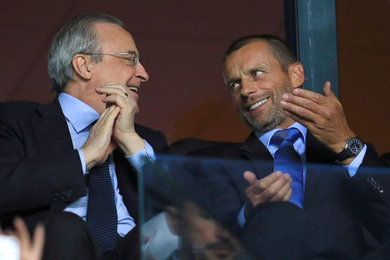 In Madrid tonight, we will witness the burying of the hatchet, as two powerful figures sit side by side.