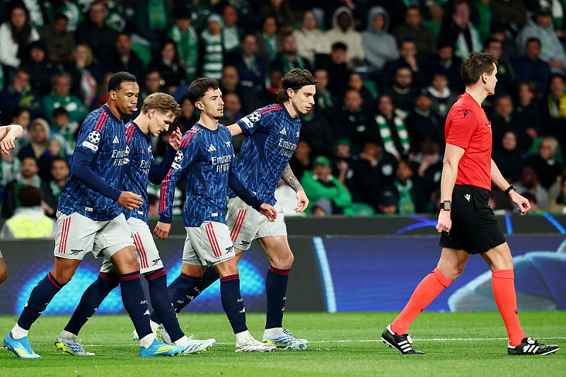 Arsenal's goal in the 91st minute stepped into the Champions League semi-finals.