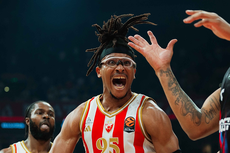 Red Star one step closer to playoff qualification, Dorsey scored 37 points against Real Madrid.