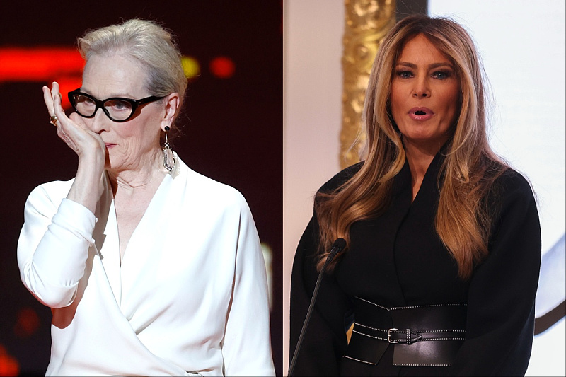 Meryl Streep criticized Melania Trump's fashion choices: "All clothing serves as a means of expression."