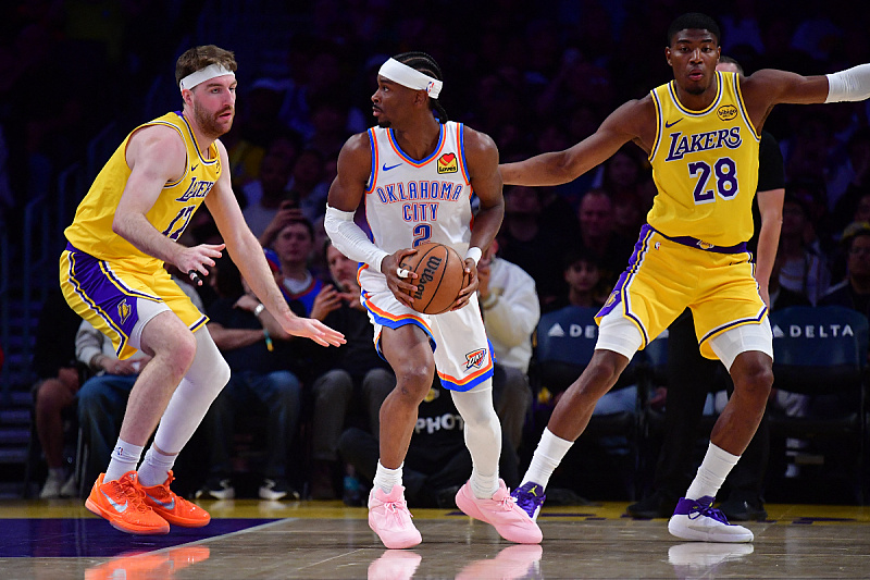 Oklahoma City defeats the Lakers, Gazi plays no minutes in Boston's victory over Charlotte.