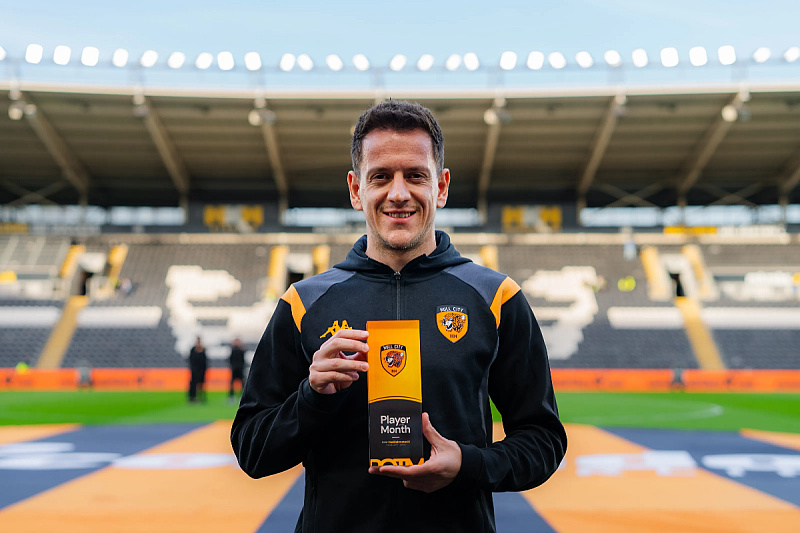 Amir Hadžiahmetović named Hull City's Player of the Month.