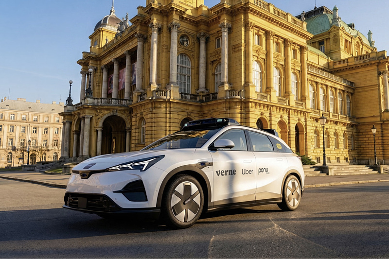 Verne in Zagreb launched the first commercial robotaxi service on European soil.