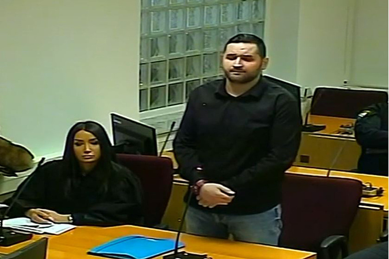 The trial of Mevlid Jašarević for threats against prison officials has begun.