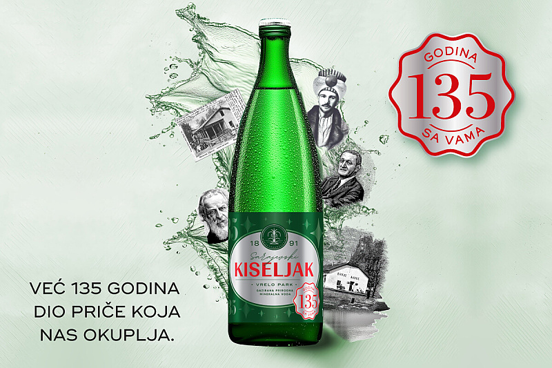 135 Years of Sarajevo Kiseljak: Water That Lasts Generations