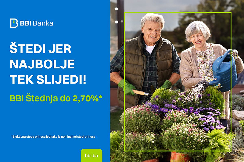 Secure the BBI savings action offer with a yield of up to 2.70%