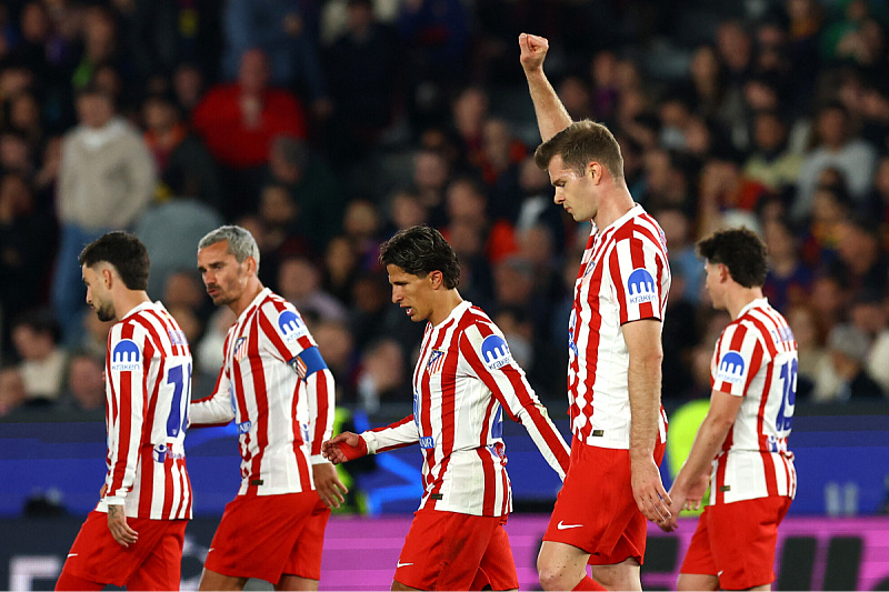 Atletico toppled Barcelona at Camp Nou and brought them to the brink of elimination from the Champions League.