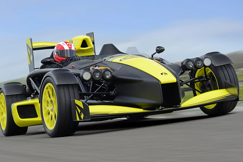 The Ariel Atom 4RR is a mini Formula 1 car for the road, the fastest to date.