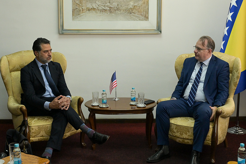 Nikšić and American envoy Volz agree: Southern interconnection brings long-term stability and security to BiH