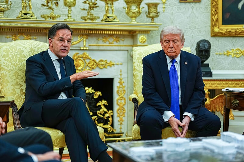 Trump lashed out at Mark Rutte: "It was awful, he threatened everyone and everything"