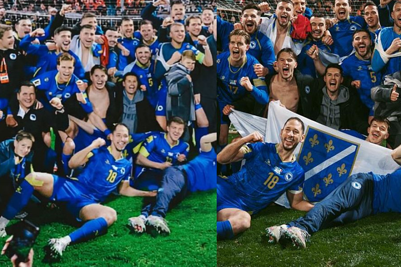 Pafos erased the flag with lilies and angered Bosnian fans, eventually removing the post.