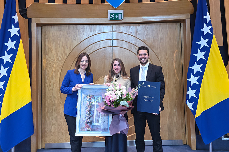 Lejli Njemčević awarded the State Sports Award of Bosnia and Herzegovina