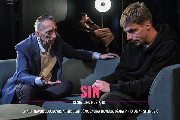 The play "Sin" is on stage tonight at the Kamerni Teatar 55.