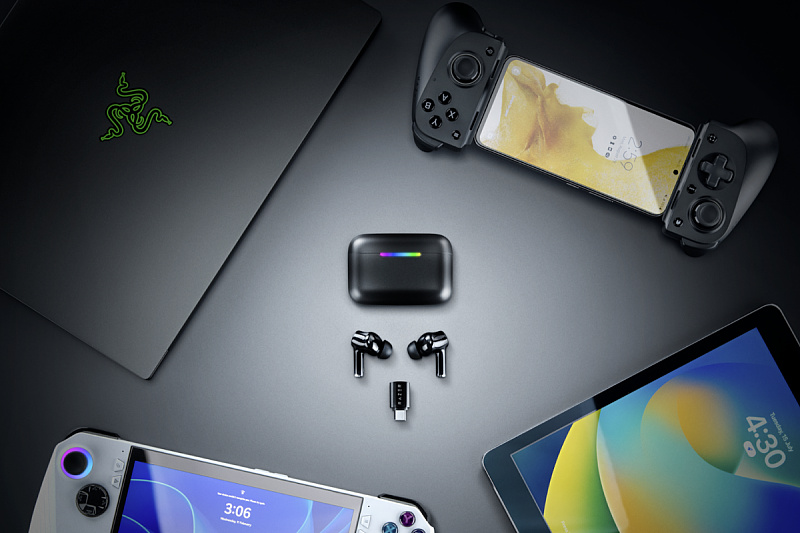 Razer launches low-latency gaming headphones with fast device switching.